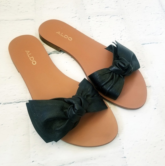 Aldo bow flip flops Clearance